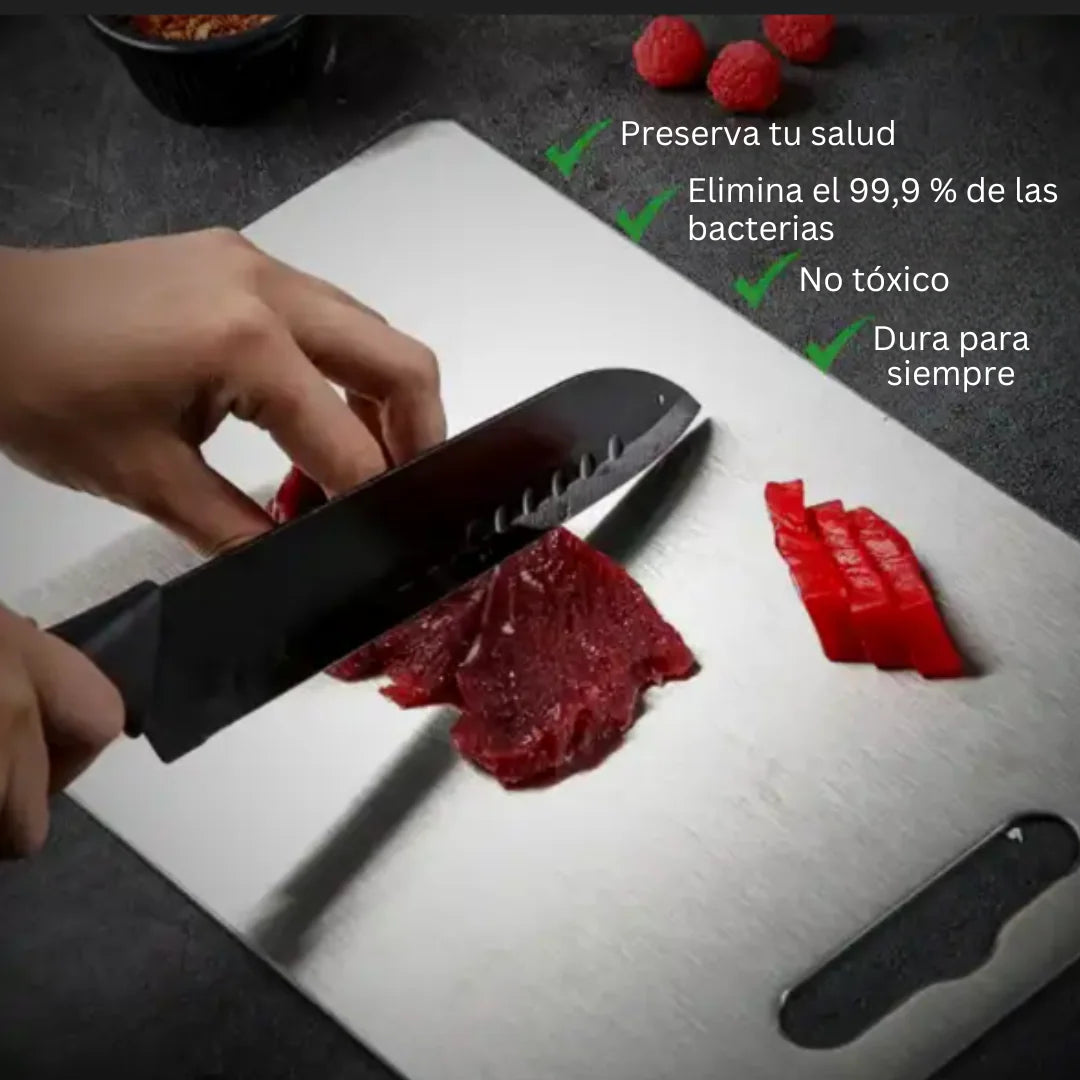 🌟 Tabla de Titanio – La Revolución Saludable en tu Cocina 🌟