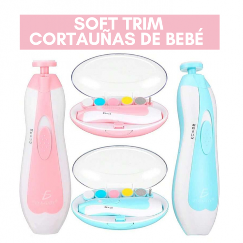 Cortauñas SoftTrim 👶✨ – Suave y Protegido para Manitas Delicadas