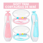 Cortauñas SoftTrim 👶✨ – Suave y Protegido para Manitas Delicadas