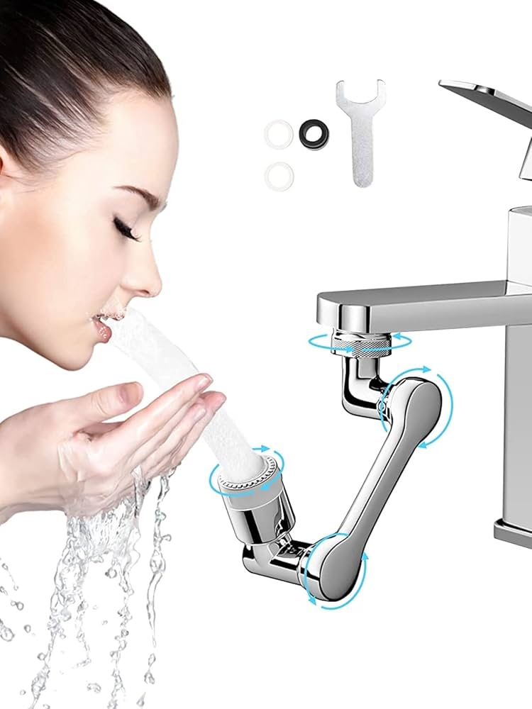 Grifo Giratorio 360° 💧🔄 – ¡Versatilidad y comodidad en cualquier espacio!