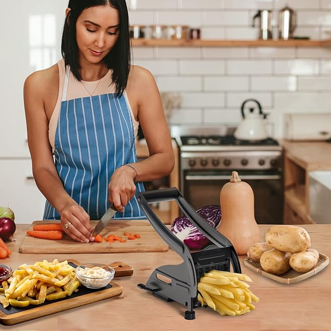 🍟 Cortador de Papas – Papas Perfectas en Segundos 🍟