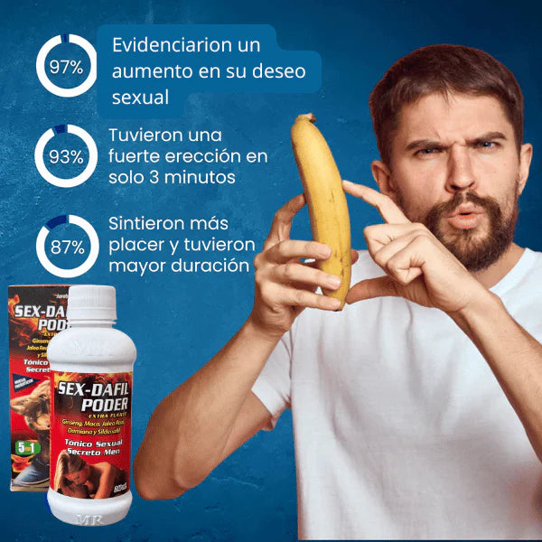 TÓNICO SEXUAL PARA ACTIVAR TU ENERGIA MASCULINA