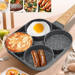 🍳✨ Sartén MultiChef 4 Puestos – Cocina Todo a la Vez y Sin Complicaciones