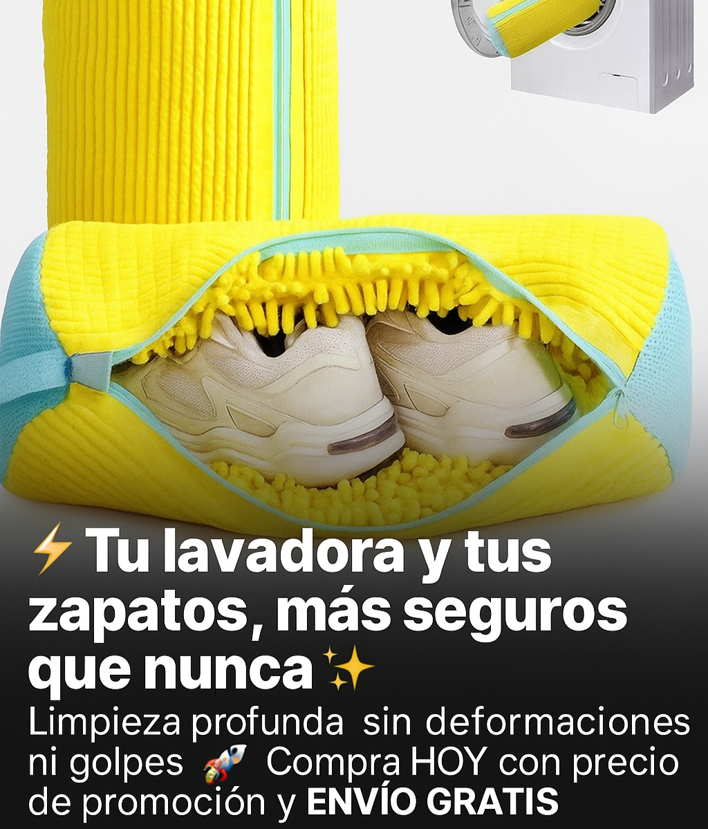 🧺 Bolsa para Lavar Tenis 👟 – Protege y Cuida tu Calzado