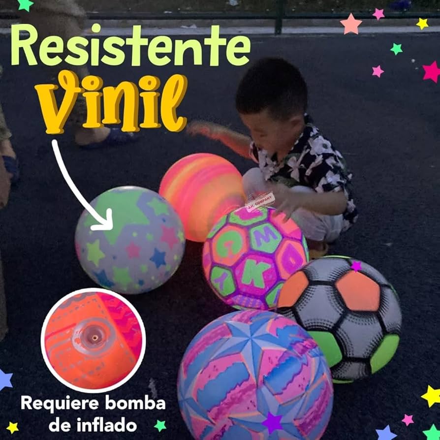 ✨🔥 Pelota Flexible con Luz LED — ¡Brilla, Rebota y Sorprende! 🔥✨