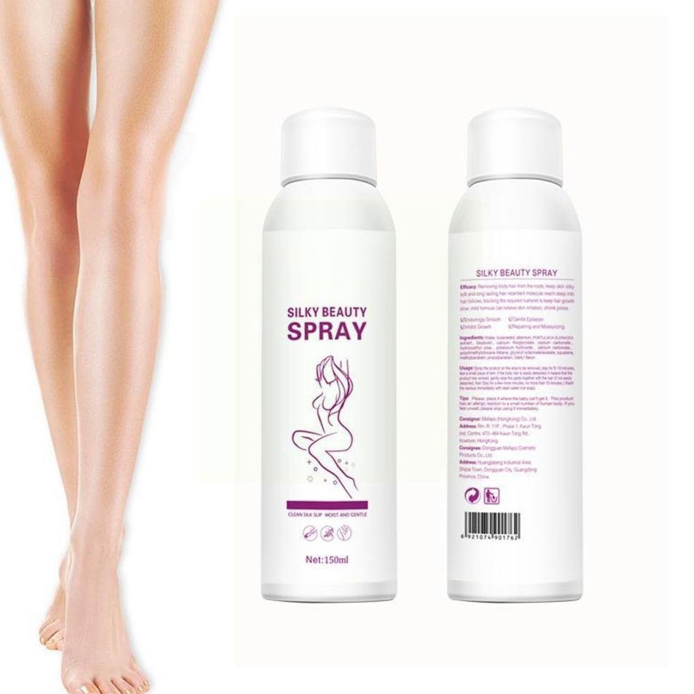 ✨ Spray Depilador – Piel Suave al Instante ✨