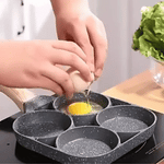 🍳✨ Sartén MultiChef 4 Puestos – Cocina Todo a la Vez y Sin Complicaciones