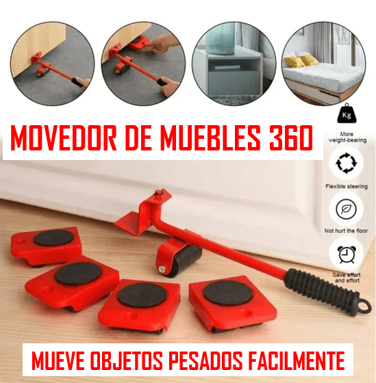 ¡Mueve muebles pesados sin esfuerzo y cuida tu hogar! 🏡💪